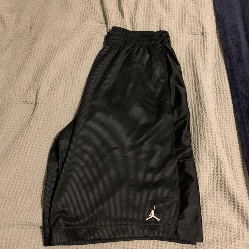 [ALL] Black Air Jordan Basketball Shorts Size L